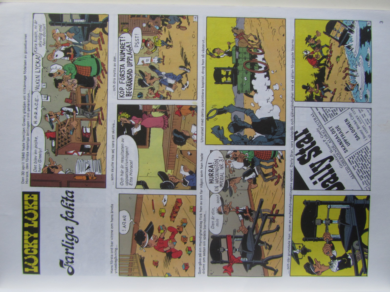 Lucky Luke 52 Farliga fakta - 3