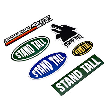 STAND TALL Stickers - Colour Mix 6 pcs