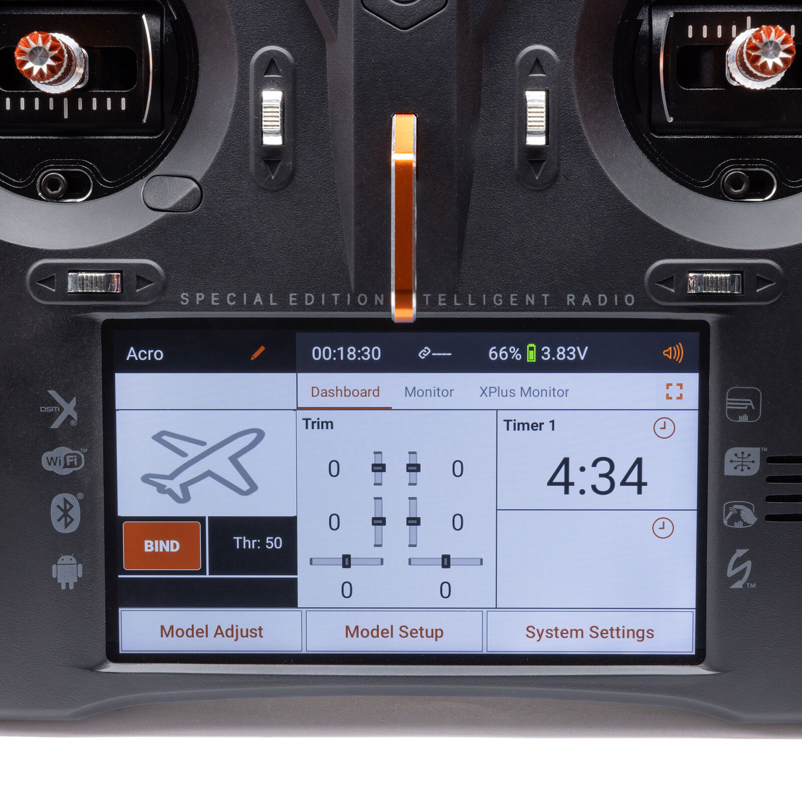 Spektrum iX14+ SE 20-Channel DSMX Transmitter Only - 8