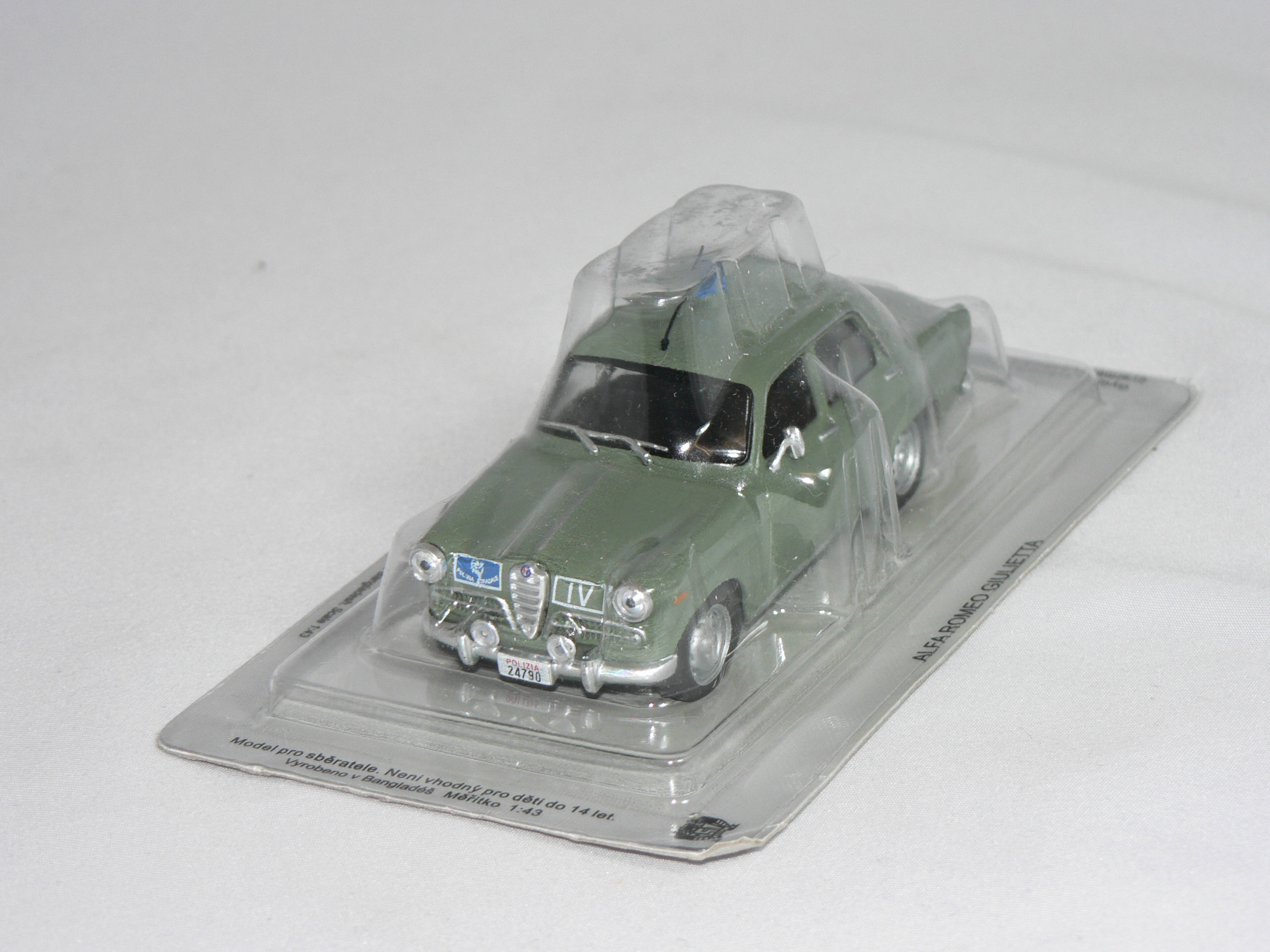 Alfa Romeo Giulietta  Polis  1:43 Atlas