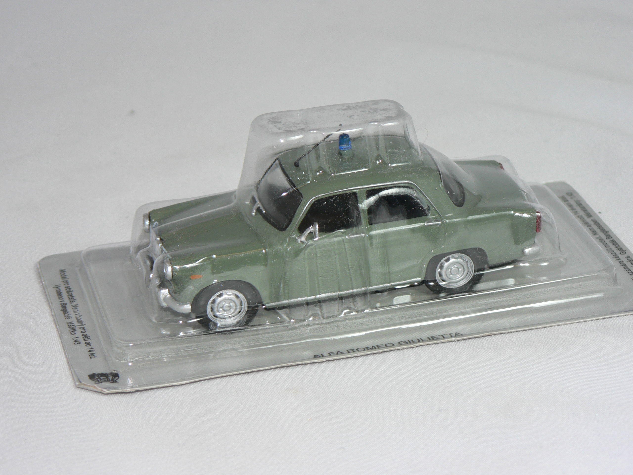 Alfa Romeo Giulietta  Polis  1:43 Atlas - 2