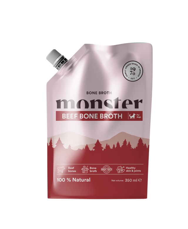 Monster Dog Bone Broth Beef