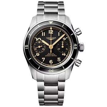 L3.721.4.53.6 Longines Spirit Pilot Flyback 39,5 svart