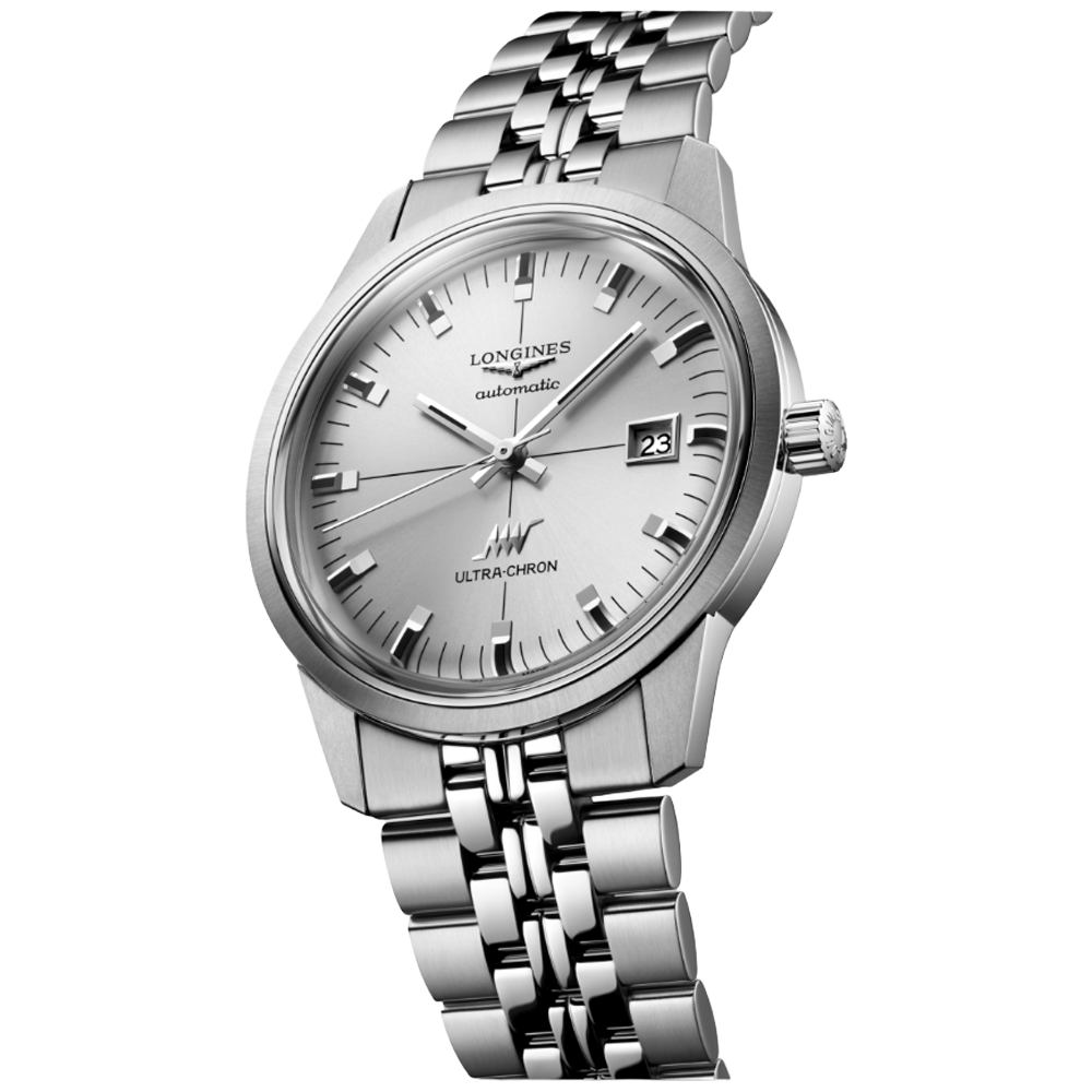 L2.937.4.72.6 Longines Ultra-Chron Classic 40 silver