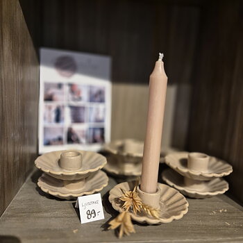 Ljusstake beige