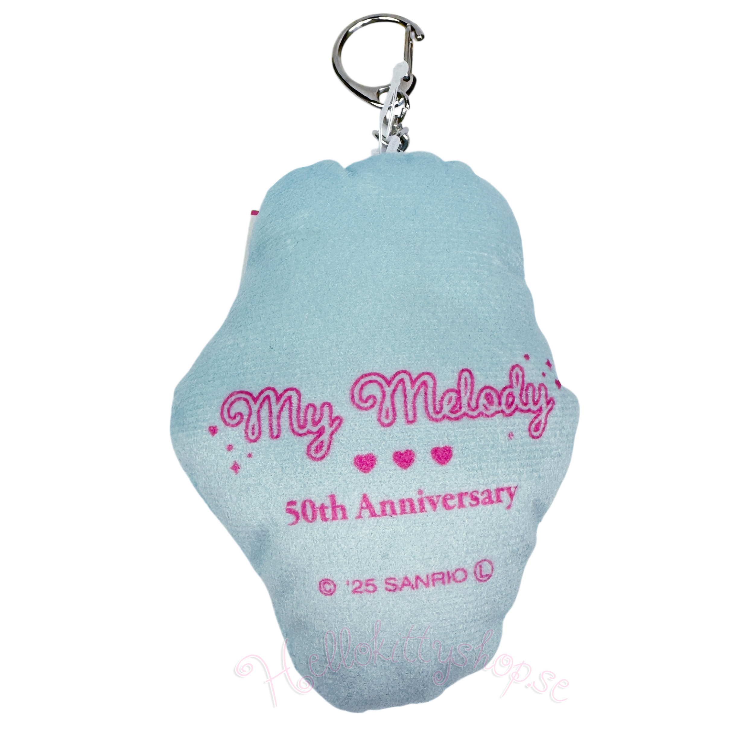 My Melody Plush Nyckelring /Bagcharm 50-årsjubileum - Blå - 3
