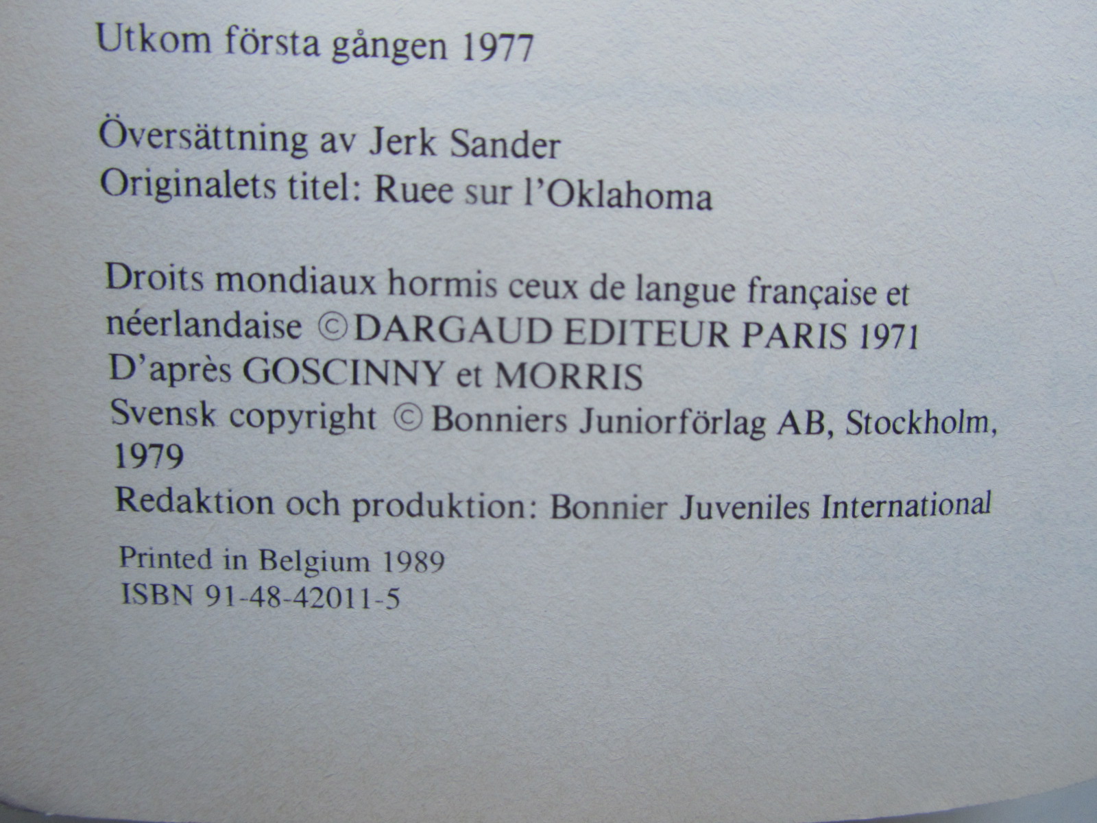 Lucky Luke 28 Vägen till Oklahoma - 4