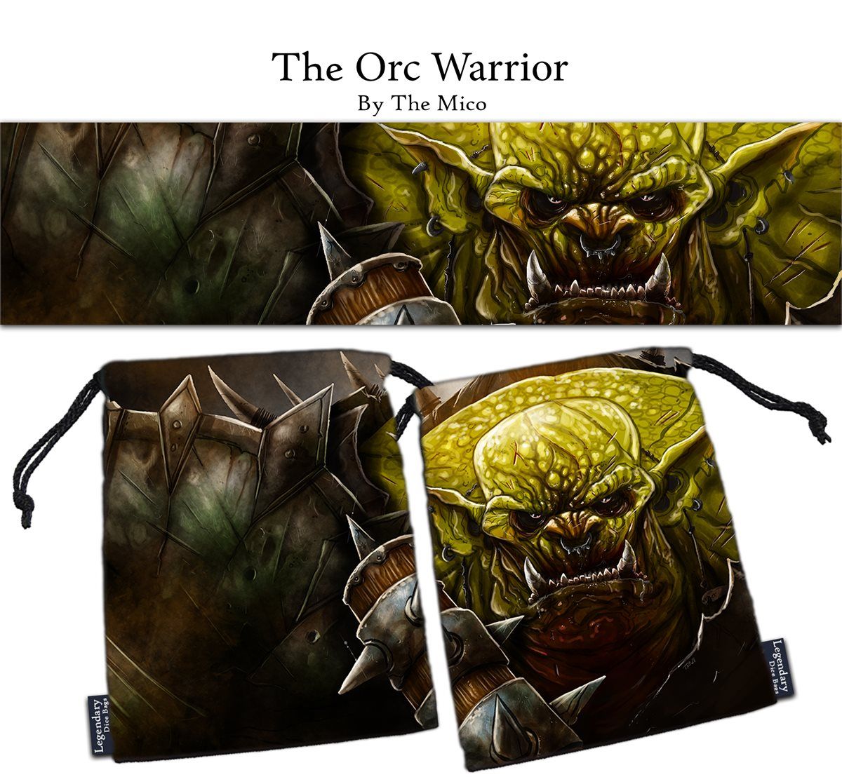 The Orc Warrior Legendary Dice Bag