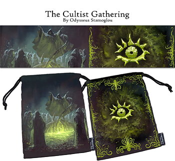 The Cultist Gathering Legendary Dice Bag