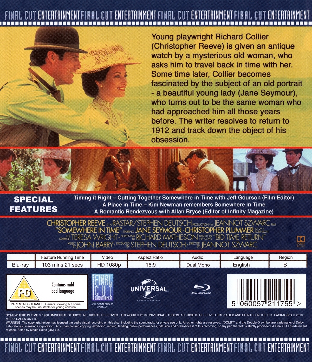 Somewhere In Time (ej svensk text) (Blu-ray) - 2