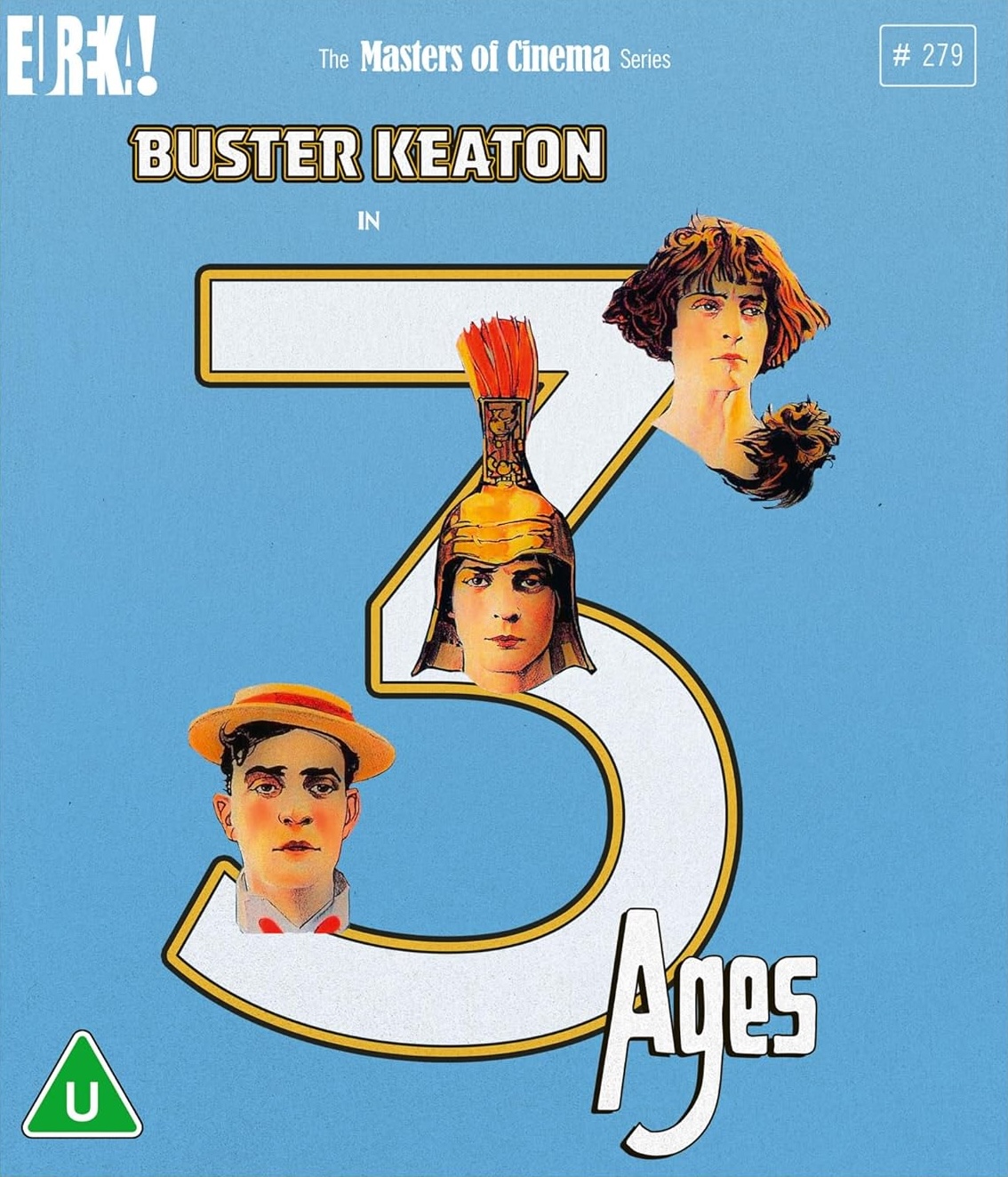 Buster Keaton: 3 Ages (Limited Edition) (ej svensk text) (Blu-ray)