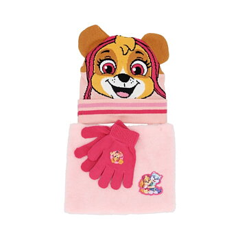Paw Patrol Mössa Halsduk och Handskar Set Skye