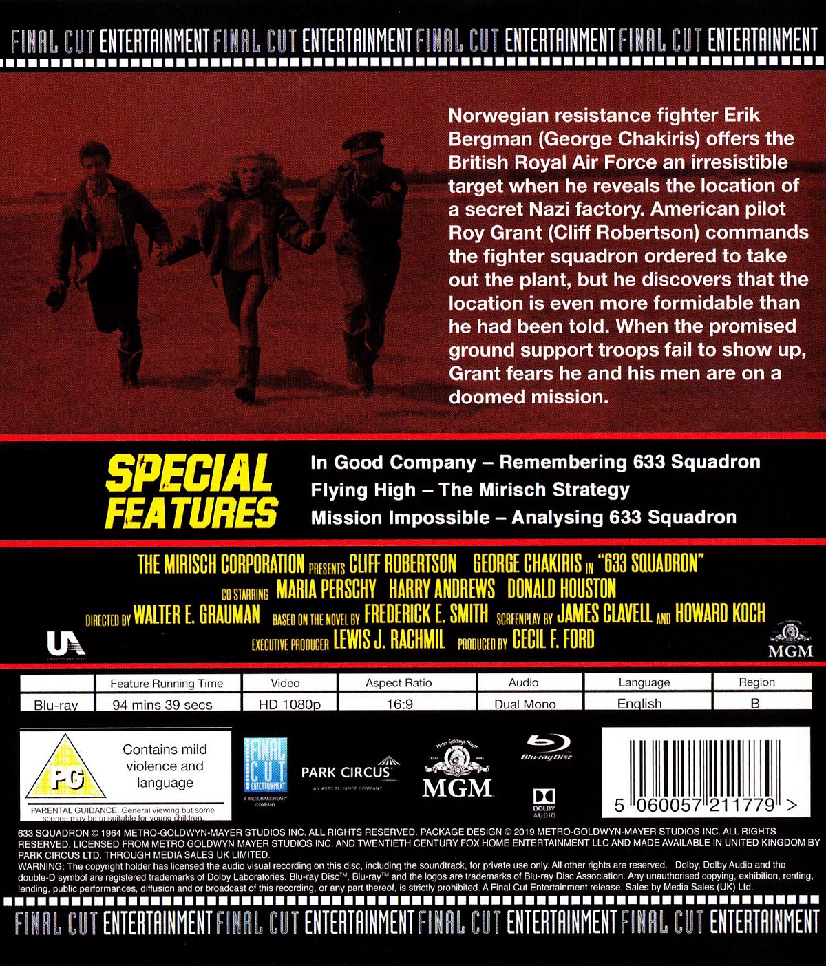 633 Squadron (ej svensk text) (Blu-ray) - 2