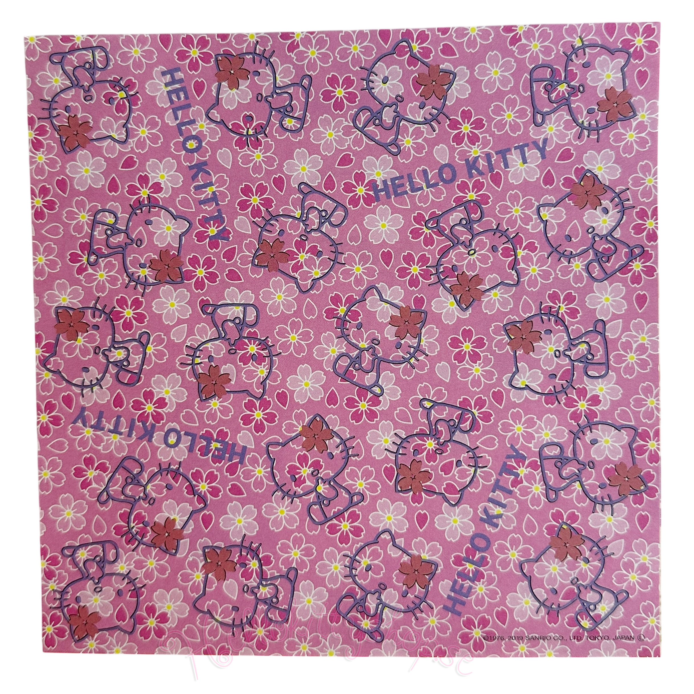 Sanrio Hello Kitty Origami Papper - Kimono - 8 st olika designs - 10