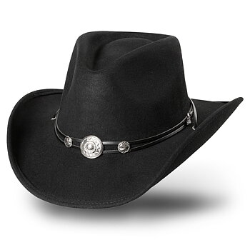 Cowboyhatt Idaho svart