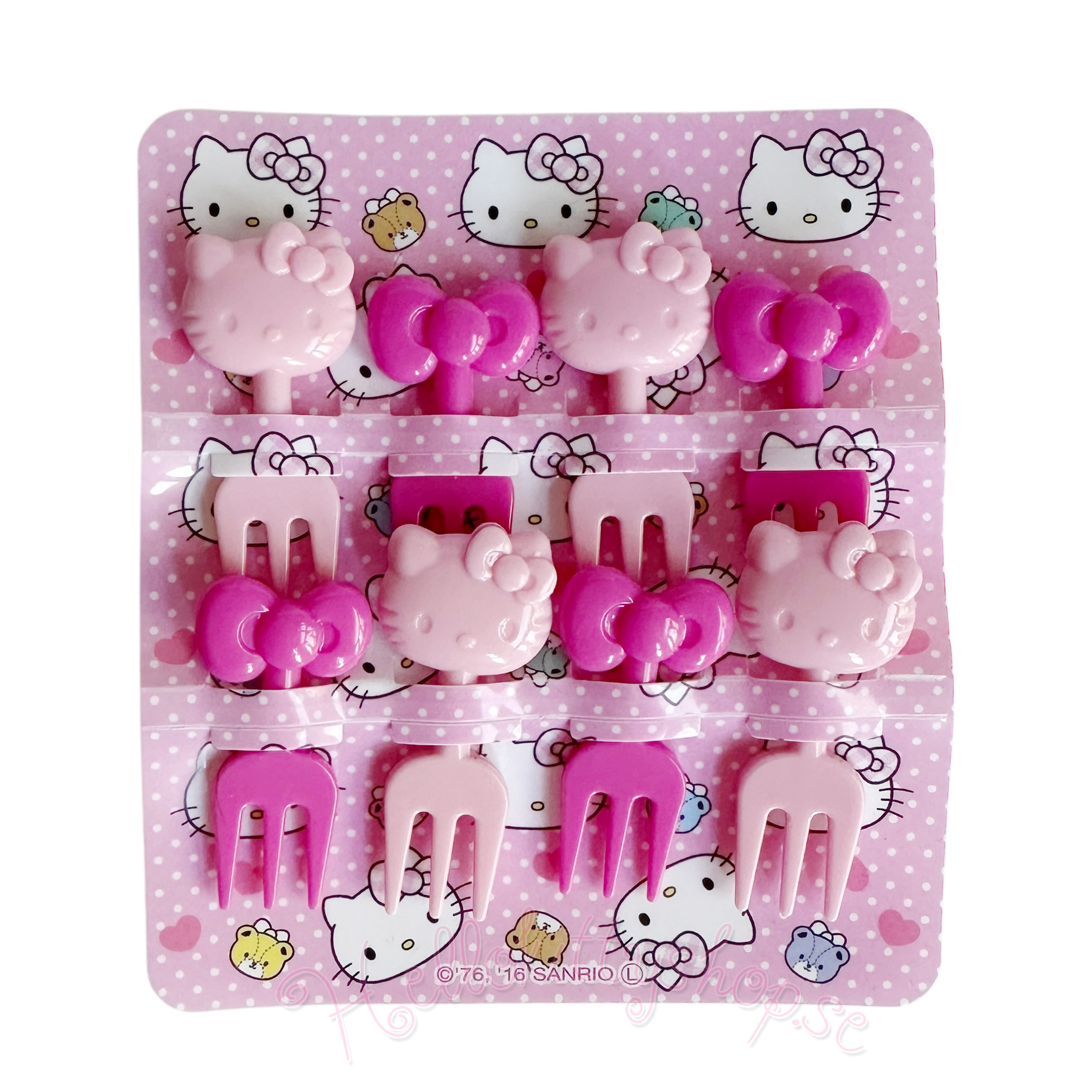Hello Kitty Mini Gafflar - 8 st - 2