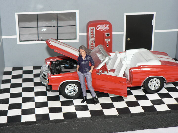 Figur Car Meet 3  Figur 5  1:24  American Diorama