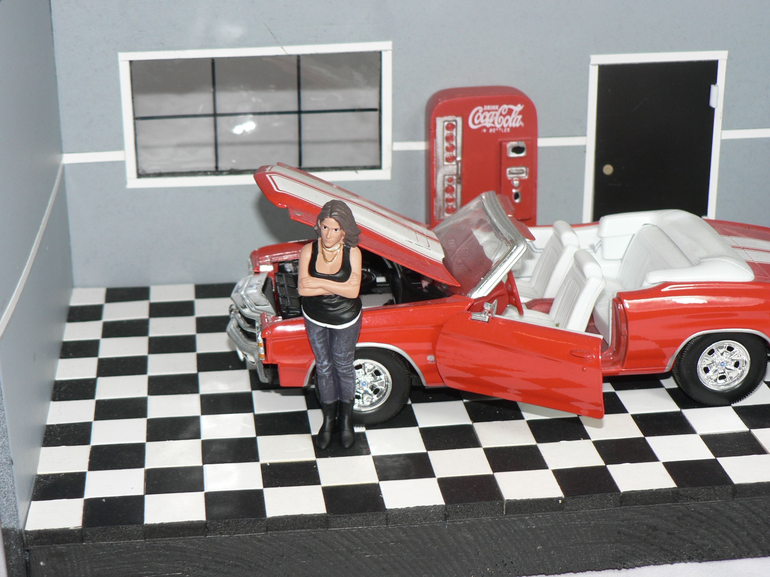 Figur Car Meet 3  Figur 2  1:24  American Diorama