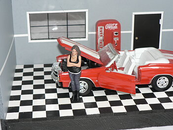 Figur Car Meet 3  Figur 2  1:24  American Diorama