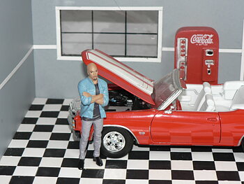 Figur Car Meet 3  Figur 6  1:24  American Diorama