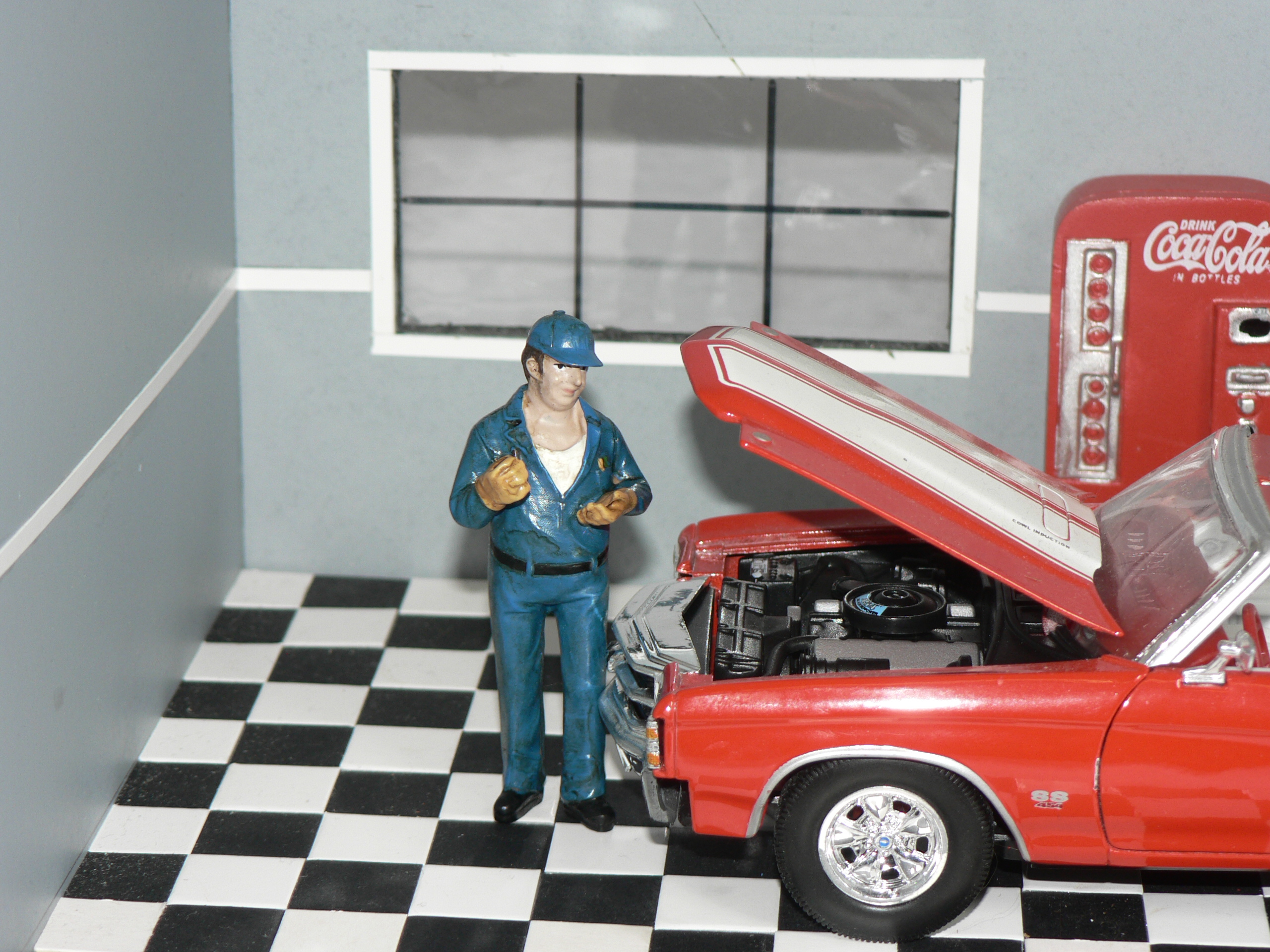 Figur  Bill    1:24  American Diorama