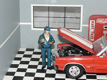 Figur  Bill    1:24  American Diorama