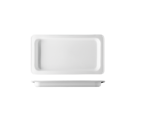 Gastronorm GN fat i vitt Porslin  - 9