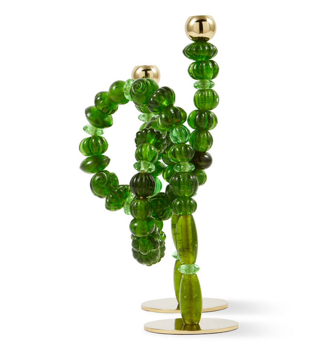  Pols Potten Ljusstake Beads Dark Green - Large - 5