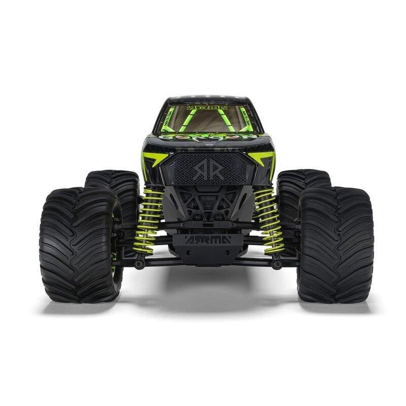ARRMA 1/16 GORGON GROM 4X4 RTR Brushed MT (Battery & Charger Included), Yellow - 15