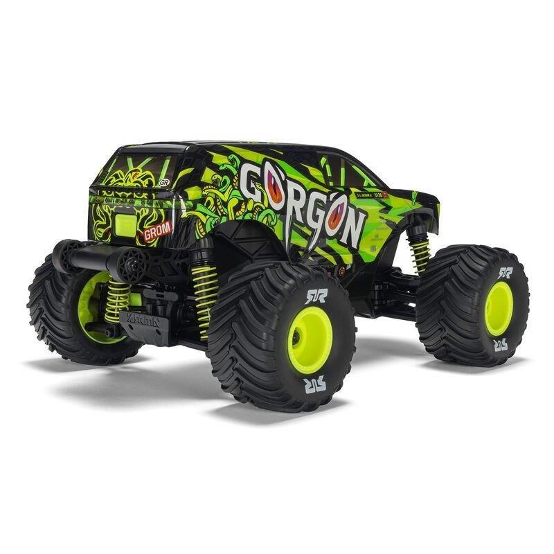 ARRMA 1/16 GORGON GROM 4X4 RTR Brushed MT (Battery & Charger Included), Yellow - 13