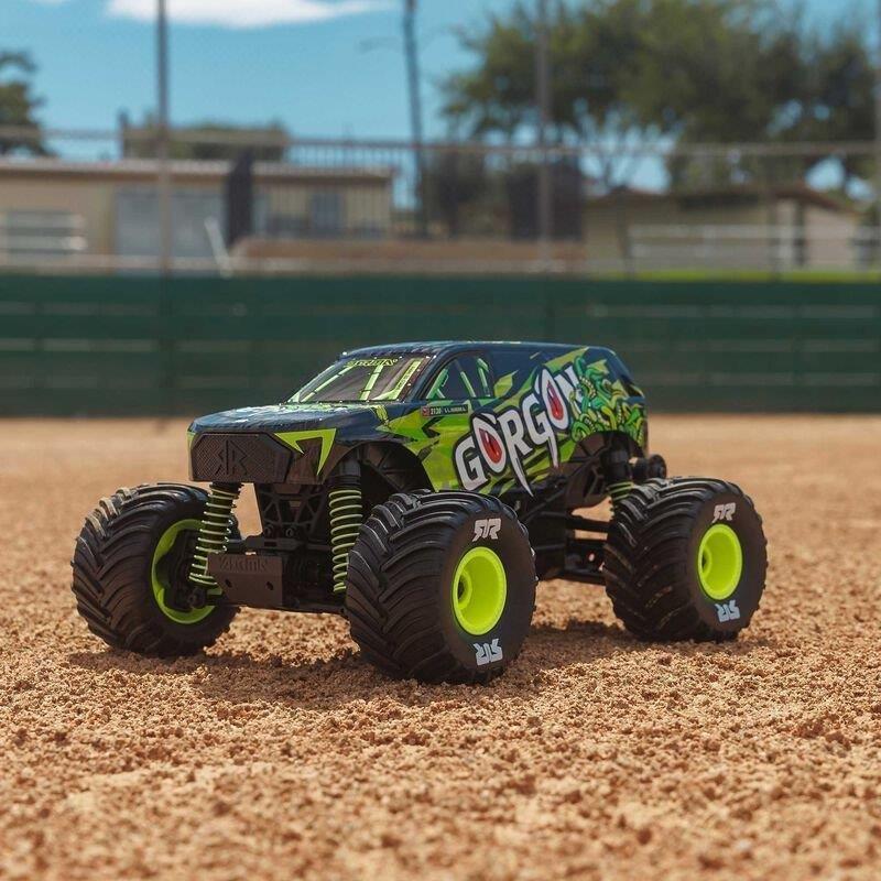 ARRMA 1/16 GORGON GROM 4X4 RTR Brushed MT (Battery & Charger Included), Yellow - 11