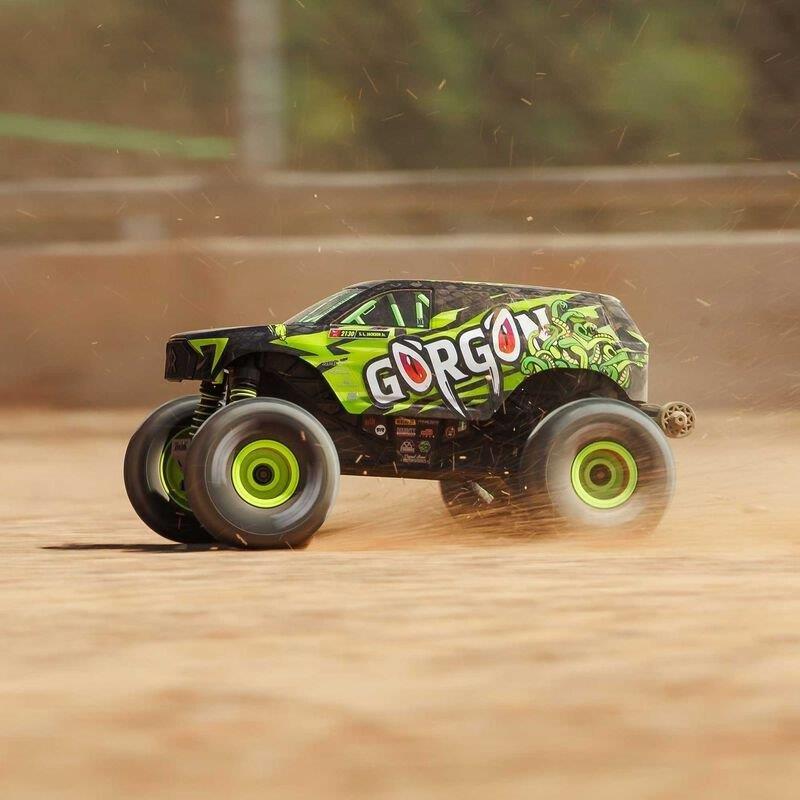 ARRMA 1/16 GORGON GROM 4X4 RTR Brushed MT (Battery & Charger Included), Yellow - 6