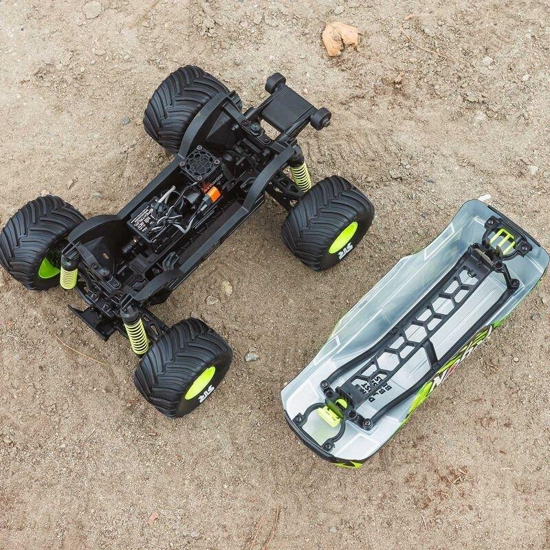 ARRMA 1/16 GORGON GROM 4X4 RTR Brushed MT (Battery & Charger Included), Yellow - 12