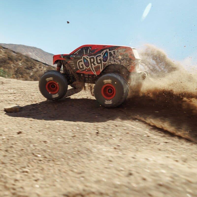 ARRMA 1/16 GORGON GROM 4X4 RTR Brushed MT (Battery & Charger Included), Red - 8
