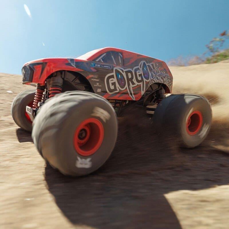 ARRMA 1/16 GORGON GROM 4X4 RTR Brushed MT (Battery & Charger Included), Red - 6