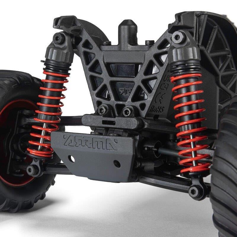 ARRMA 1/16 GORGON GROM 4X4 RTR Brushed MT (Battery & Charger Included), Red - 21