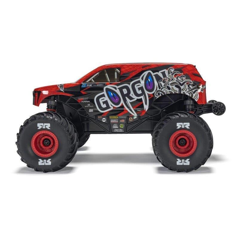 ARRMA 1/16 GORGON GROM 4X4 RTR Brushed MT (Battery & Charger Included), Red - 11