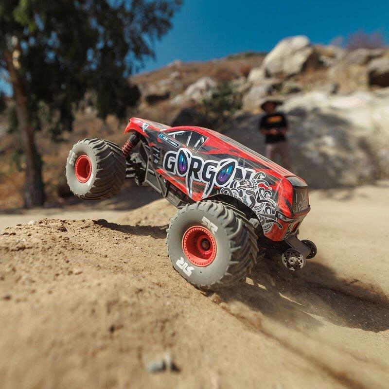 ARRMA 1/16 GORGON GROM 4X4 RTR Brushed MT (Battery & Charger Included), Red - 5