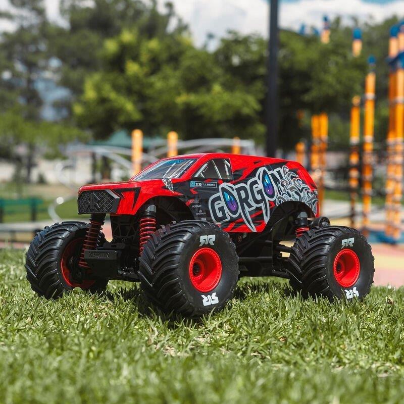 ARRMA 1/16 GORGON GROM 4X4 RTR Brushed MT (Battery & Charger Included), Red - 9