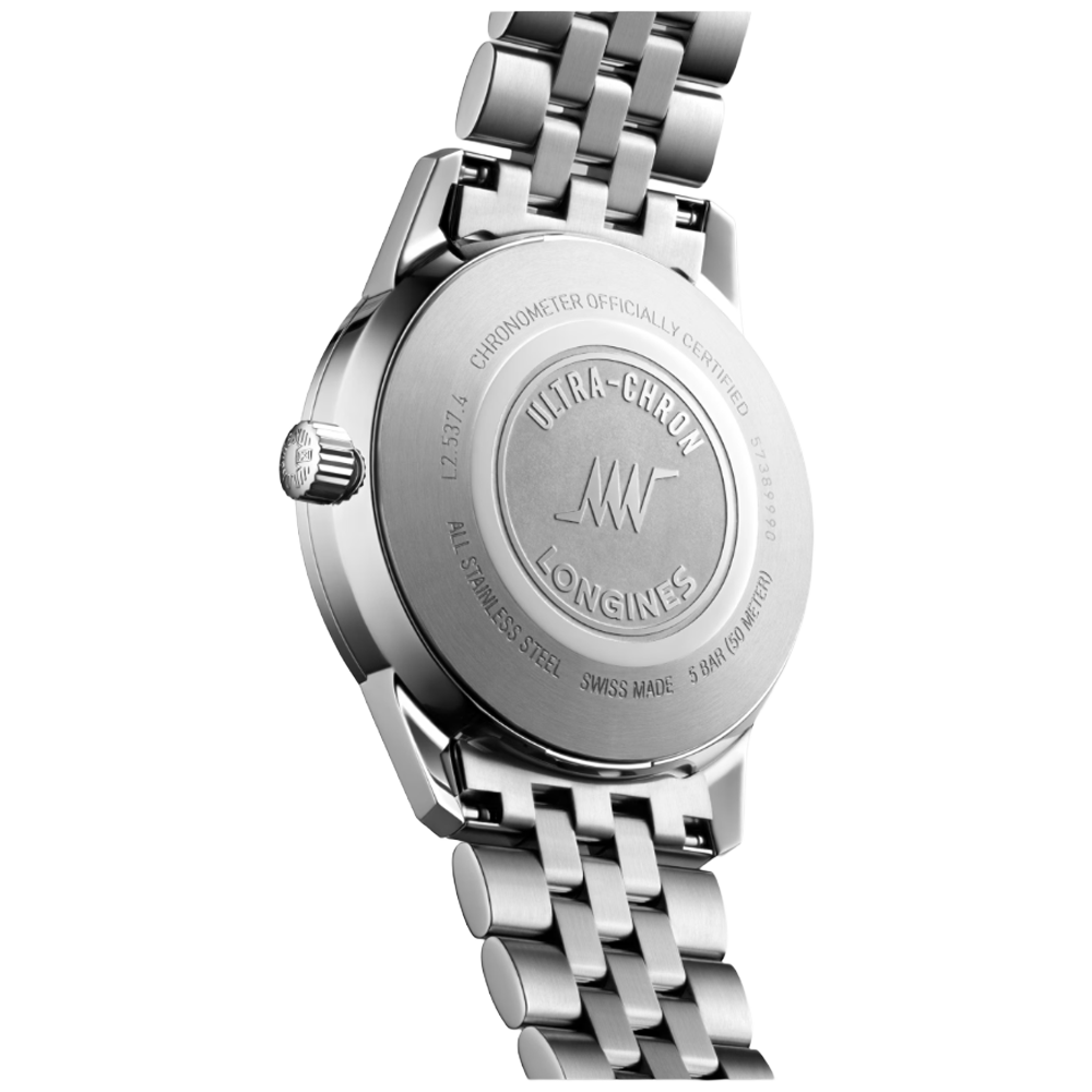 L2.537.4.72.6 Longines Ultra-Chron Classic 37 silver
