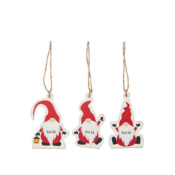 Presentlapp Tomte God Jul