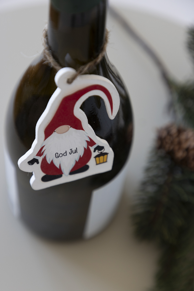 Presentlapp Tomte God Jul - 3