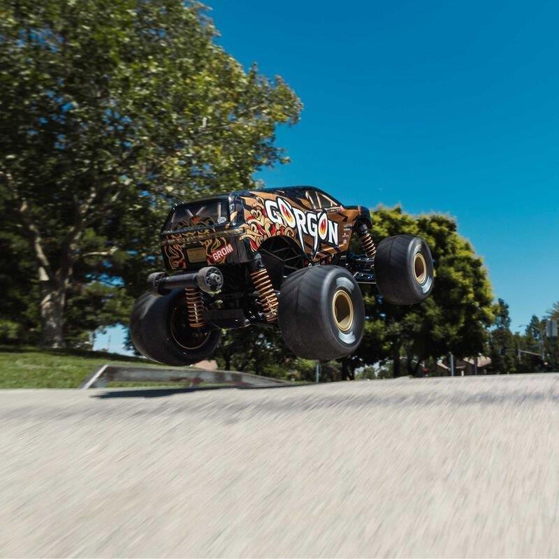 ARRMA 1/16 GORGON GROM 4X4 RTR Brushed MT (Battery & Charger Included), Bronze - 6