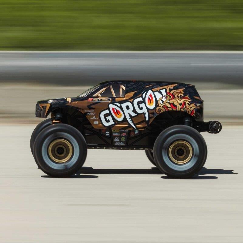 ARRMA 1/16 GORGON GROM 4X4 RTR Brushed MT (Battery & Charger Included), Bronze - 7