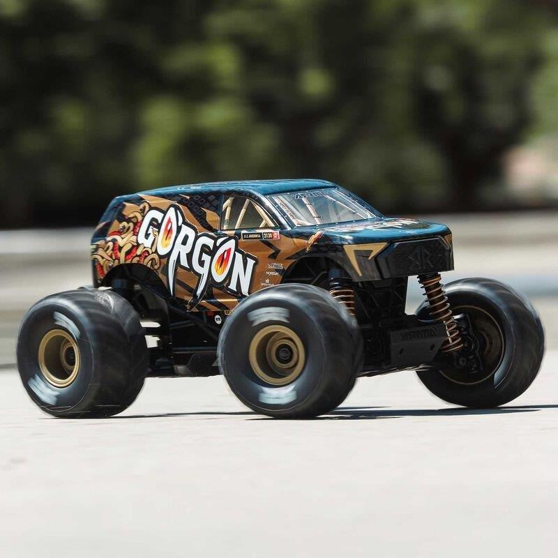 ARRMA 1/16 GORGON GROM 4X4 RTR Brushed MT (Battery & Charger Included), Bronze - 5