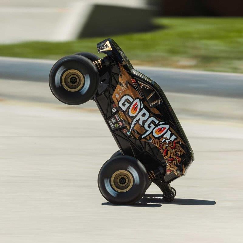 ARRMA 1/16 GORGON GROM 4X4 RTR Brushed MT (Battery & Charger Included), Bronze