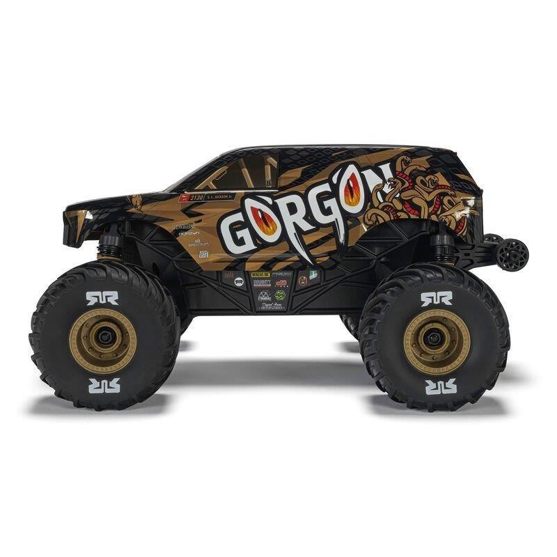 ARRMA 1/16 GORGON GROM 4X4 RTR Brushed MT (Battery & Charger Included), Bronze - 11