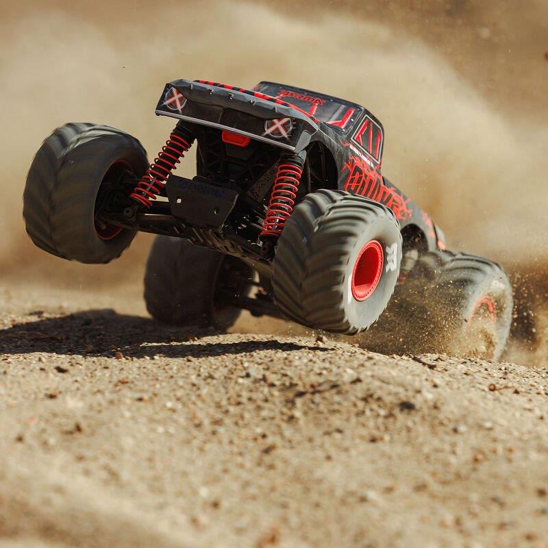 ARRMA 1/16 QUAKE GROM 4X4 RTR Brushed MT (Battery & Charger Included), Red - 4
