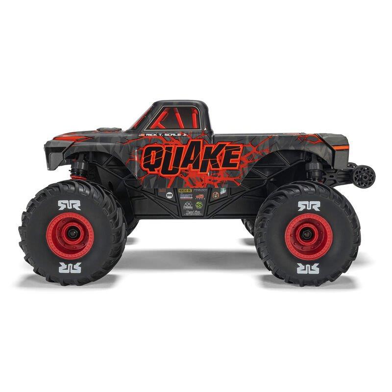 ARRMA 1/16 QUAKE GROM 4X4 RTR Brushed MT (Battery & Charger Included), Red - 12