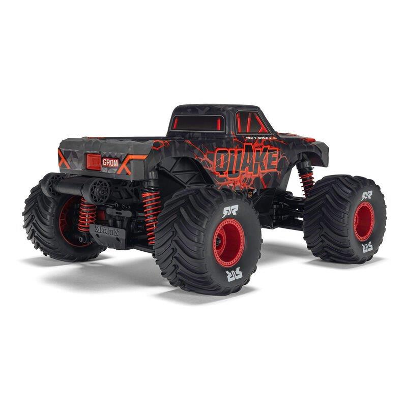 ARRMA 1/16 QUAKE GROM 4X4 RTR Brushed MT (Battery & Charger Included), Red - 11